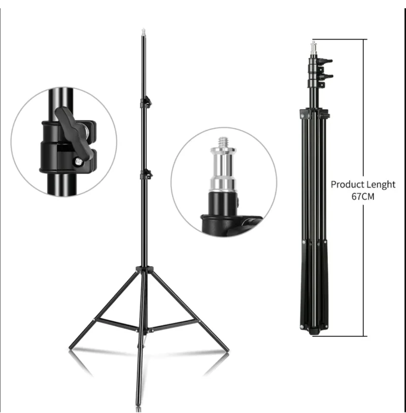 سه پایه فلزی 190 سانتی مدل PK-T504