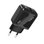 شارژر دیواری 45W USB+PD مدل MOXOM MX-HC98
