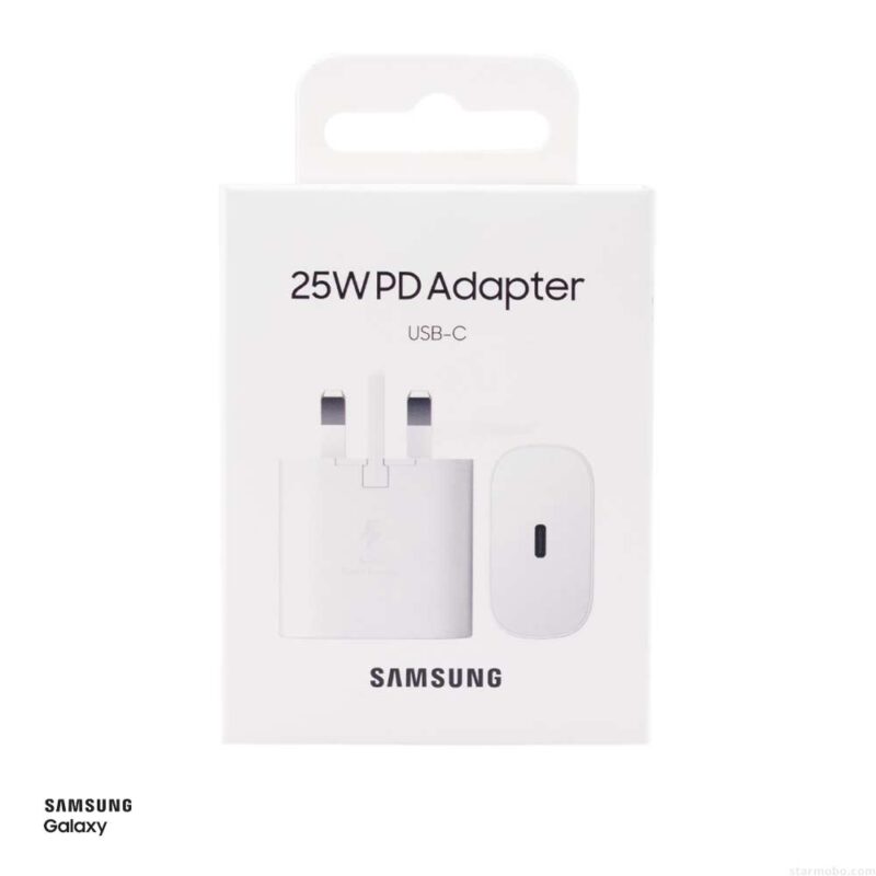 آداپتور شارژر سامسونگ سوپر فست 25W USB-C PD 3.0 NFC
