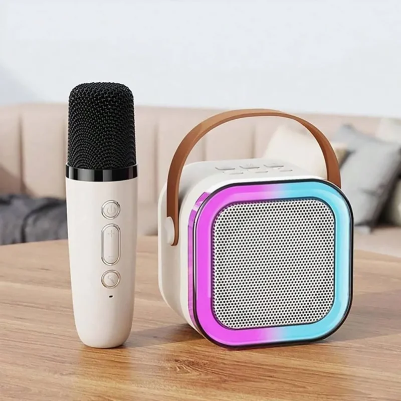 اسپیکر بلوتوثی Karaoke K12 RGB همراه با میکروفن
