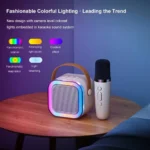 اسپیکر بلوتوثی Karaoke K12 RGB همراه با میکروفن