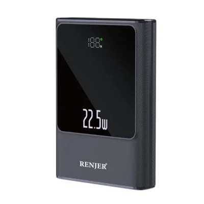 پاوربانک فست شارژ 20000 میلی آمپر رنجر Renjer RJ-P20 22.5W PD QC 3.0